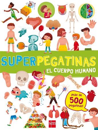 Superpegatinas cuerpo humano | 9788491073093 | De Agostini Libri