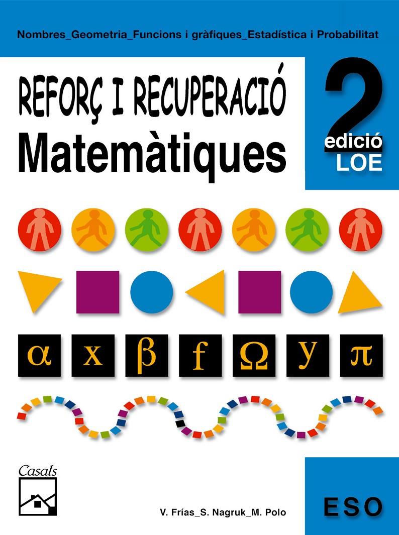 REFORÇ DE MATEMATIQUES 2 ESO | 9788421833315 | VV.AA.