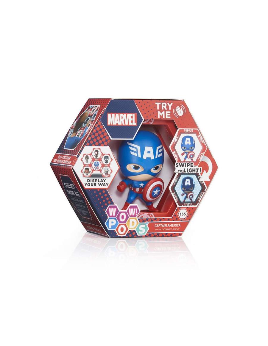 CAPTAIN AMERICA COLLECT CONNECT DISPLAY | 5055394021723 | WOW PODS