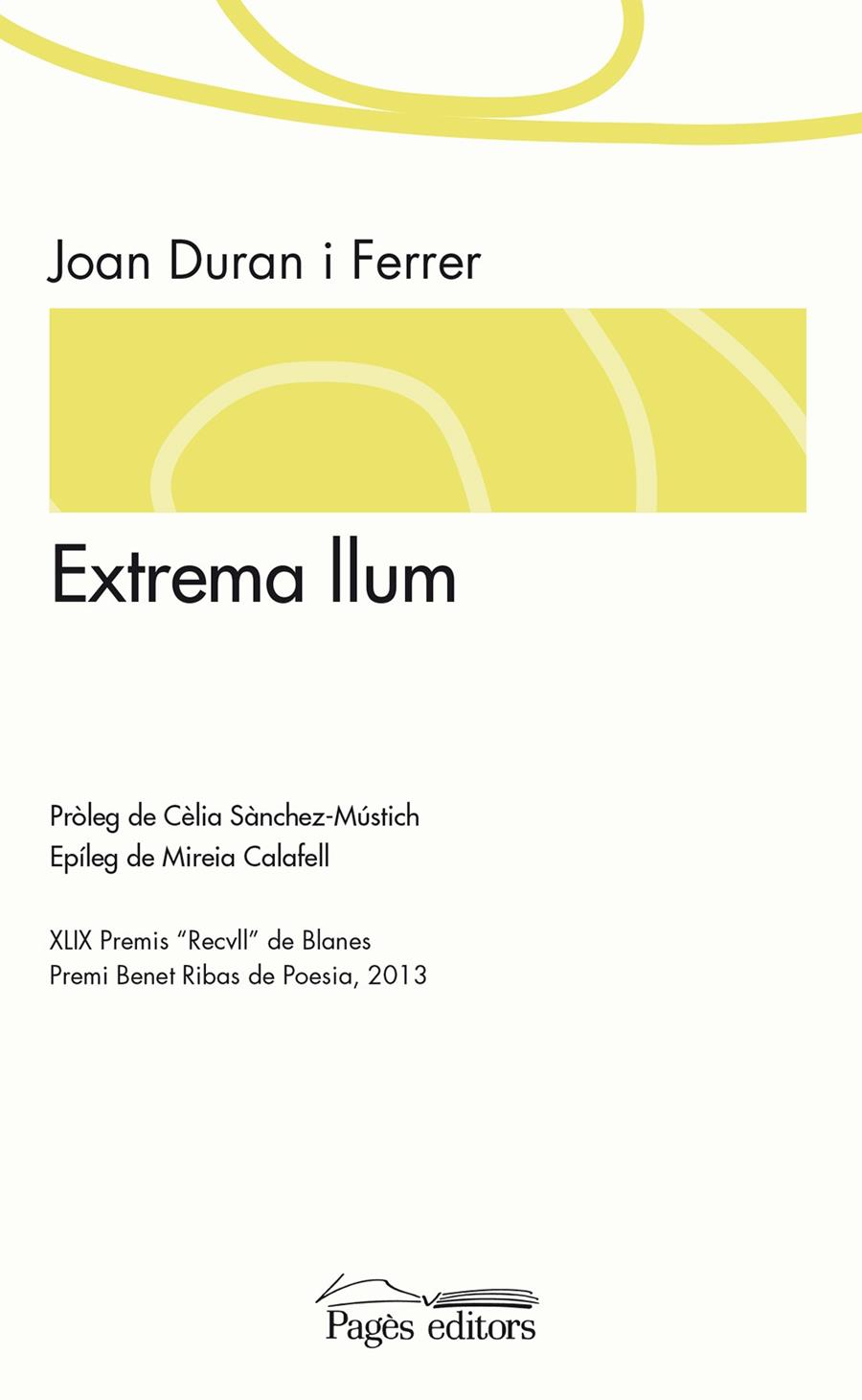 EXTREMA LLUM | 9788499754390 | DURAN FERRER, JOAN