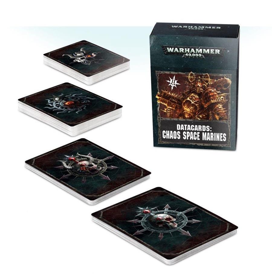 DATACARDS: CHAOS SPACE MARINES 2 (ENG) | 5011921114214 | GAMES WORKSHOP
