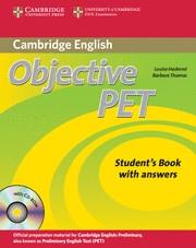 OBJECTIVE PET FOR SCHOOLS STUDENT'S BOOK | 9780521732727 | LOUISE HASHEMI & BARBARA THOMAS