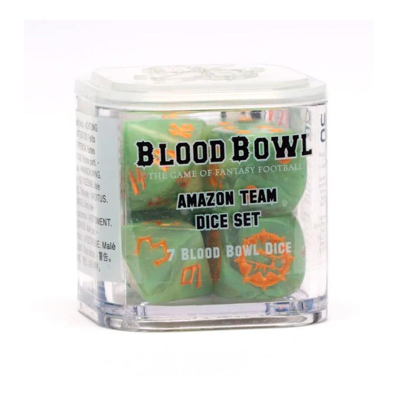 BLOOD BOWL AMAZON TEAM DICE SET | 5011921183838 | GAMES WORKSHOP