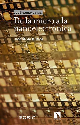 De la micro a la nanoelectrónica | 9788413522708 | JOSE M DE LA ROSA