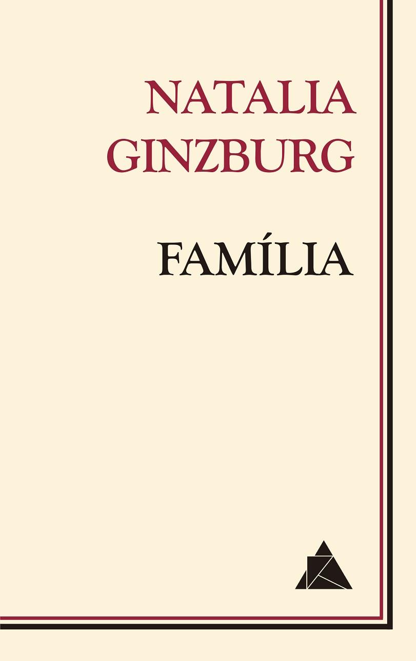 FAMILIA | 9788417743024 | NATALIA GINZBURG