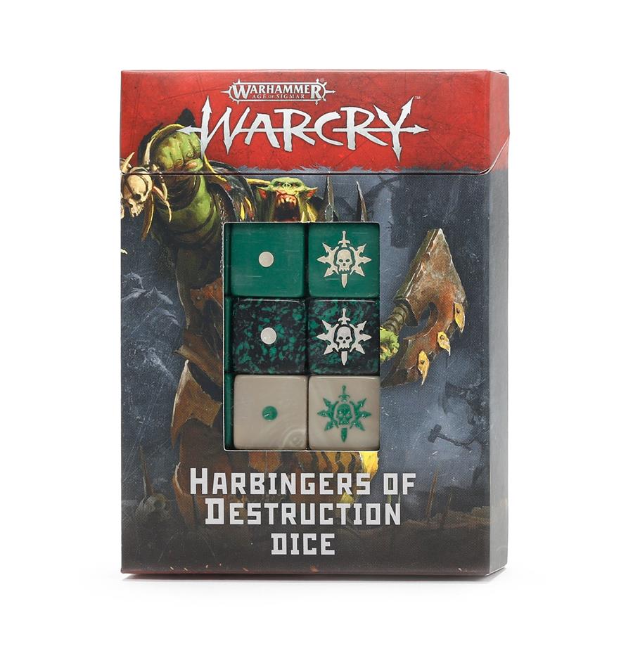 WARCRY: HARBINGERS OF DESTRUCTION DICE | 5011921144099 | GAMES WORKSHOP