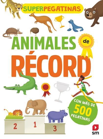 Superpegatinas Animales de récord | 9788491820765 | De Agostini Libri