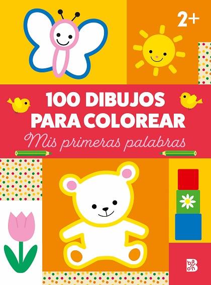 100 DIBUJOS PARA COLOREAR MIS PRIMERAS PALABRAS | 9789403236704 | BALLON