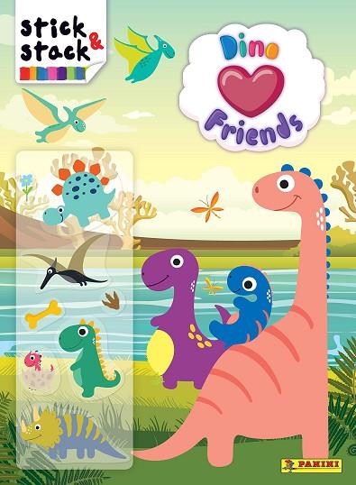 STICK & STACK DINO FRIENDS | 9788427871809 | VVAA