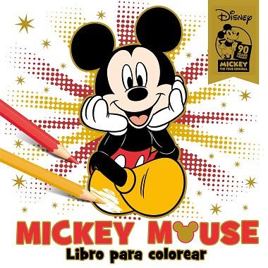 MICKEY MOUSE LIBRO PARA COLOREAR ESPECIAL 90 ANIVERSARIO | 9788416917983 | DISNEY