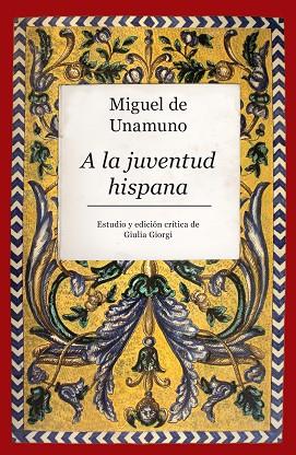 A la juventud hispana | 9788416776955 | Miguel de Unamuno
