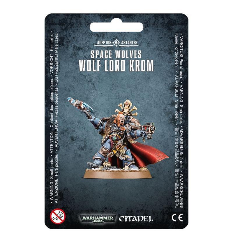 SPACE WOLVES WOLF LORD KROM | 5011921069286 | GAMES WORKSHOP