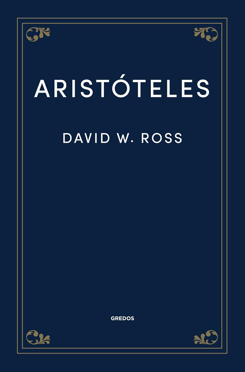 ARISTOTELES | 9788424940225 | DAVID W. ROSS