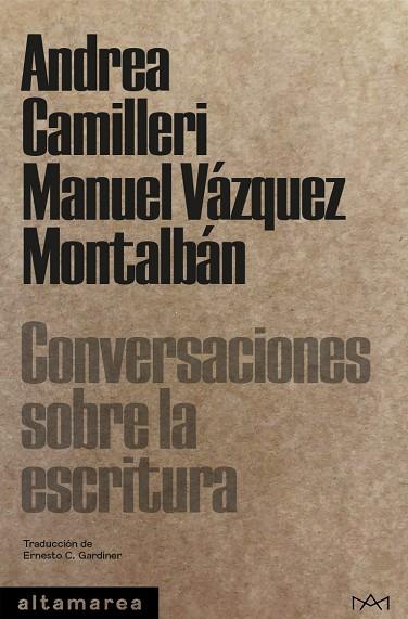 Conversaciones sobre la escritura | 9788418481369 | Andrea Camilleri