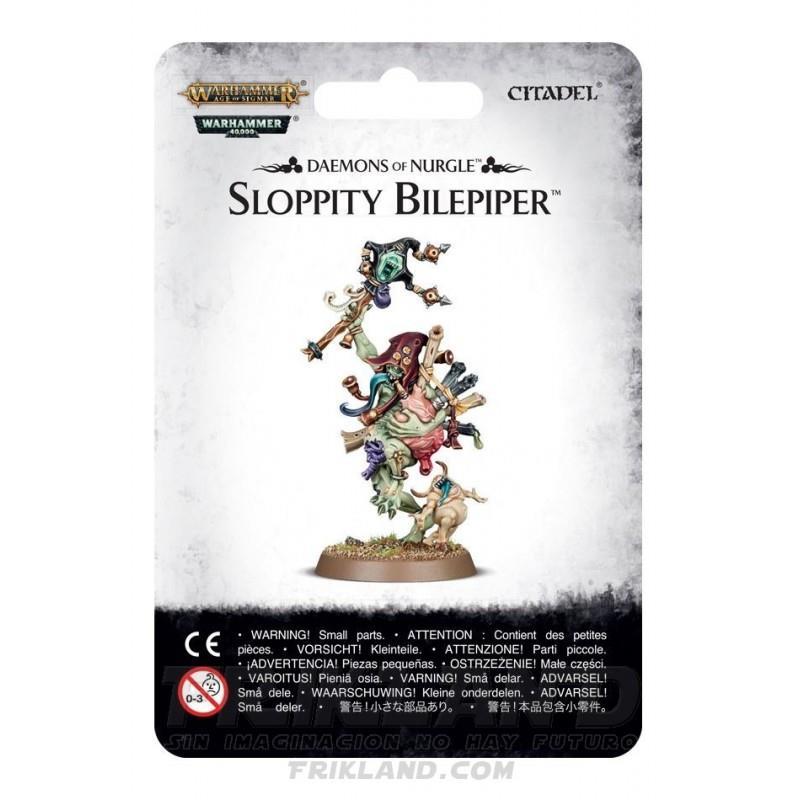 DAEMONS OF NURGLE: SLOPPITY BILEPIPER | 5011921092512 | GAMES WORKSHOP