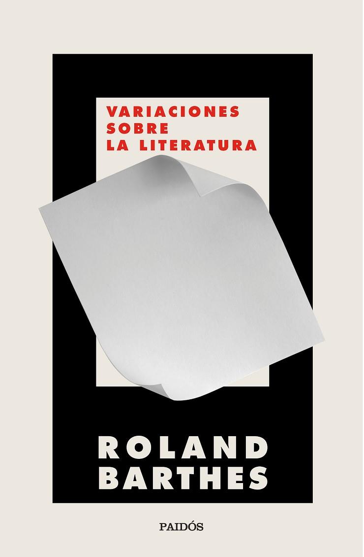 Variaciones sobre la literatura | 9788449339172 | Roland Barthes