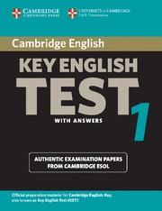 CAMBRIDGE KEY ENGLISH TEST 1 STUDENT'S BOOK WITH ANSWERS 2 EDITION | 29780521528085 | VVAA