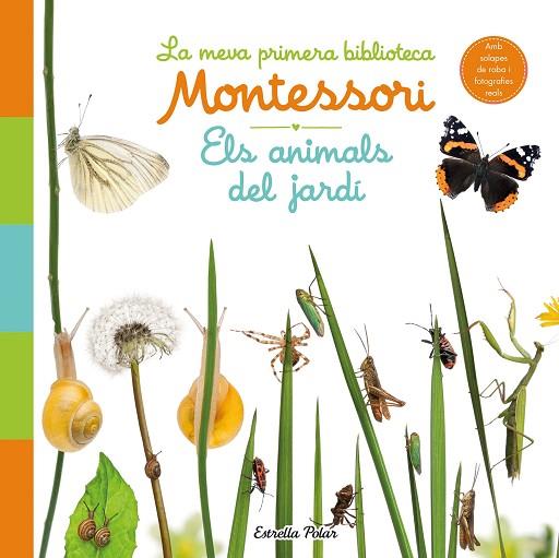 Els animals del jardí. La meva primera biblioteca Montessori | 9788413890142 | VVAA
