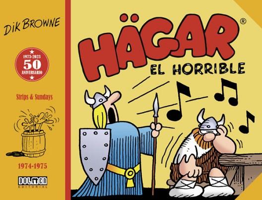 HAGAR EL HORRIBLE 1974 - 1975 | 9788419740458 | DIK BROWNE