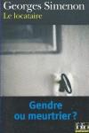 Le locataire | 9782070407651 | Georges Simenon