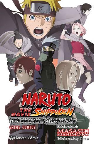 Naruto Shippuden Anime Comic Los Herederos de la Voluntad de Fuego | 9788491747666 | Masashi Kishimoto