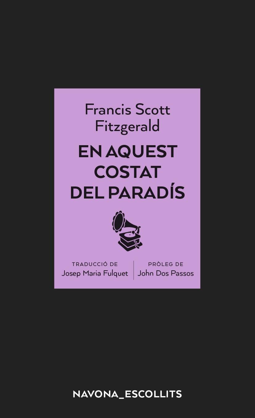 EN AQUEST COSTAT DEL PARADIS | 9788417181956 | FRANCIS SCOTT FITZGERALD