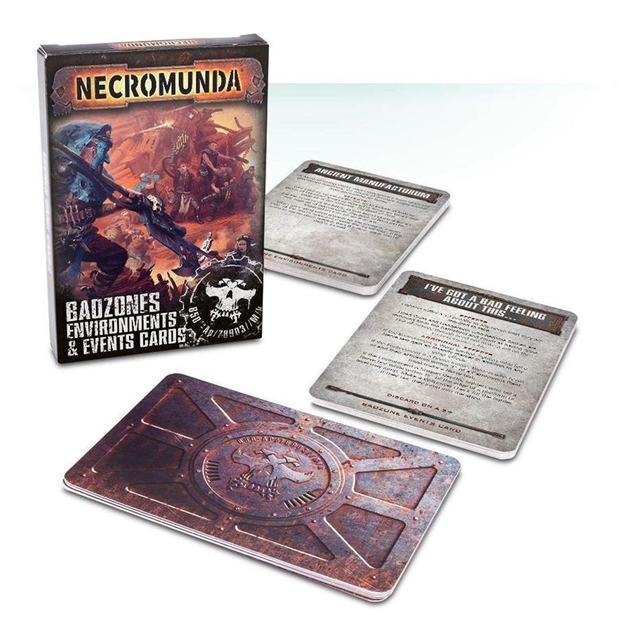BADZONES ENVIRONMENTS & EVENT CARDS ENG | 5011921114528 | GAMES WORKSHOP