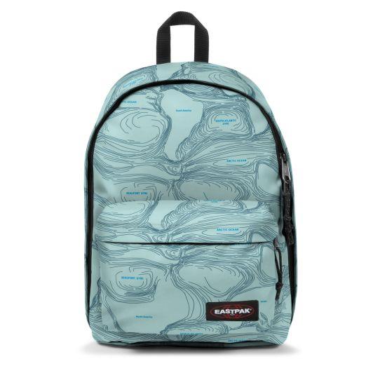 OUT OF OFFICE MAP TURQUOISE | 196246320320 | EASTPAK
