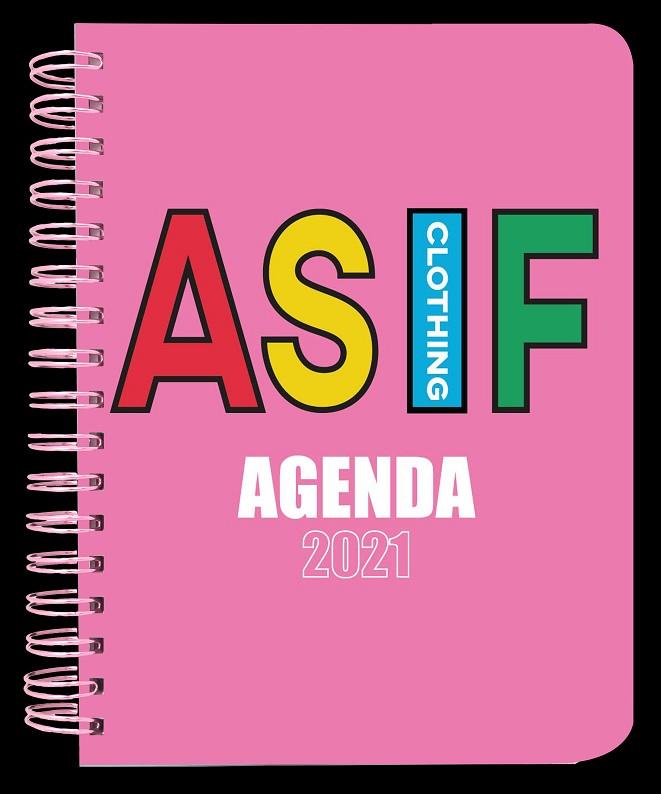 Agenda anual semana vista 2021 AS IF | 9788417166878 | Los Javis - AS IF
