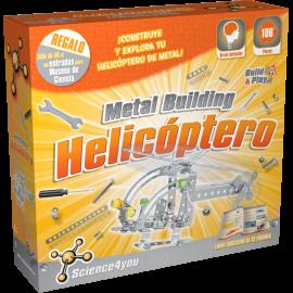 METAL BUILDING HELICOPTERO  | 5600849480572 | SCIENCE4YOU