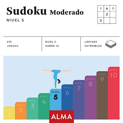 SUDOKU MODERADO NIVEL 5 | 9788415618904 | VVAA