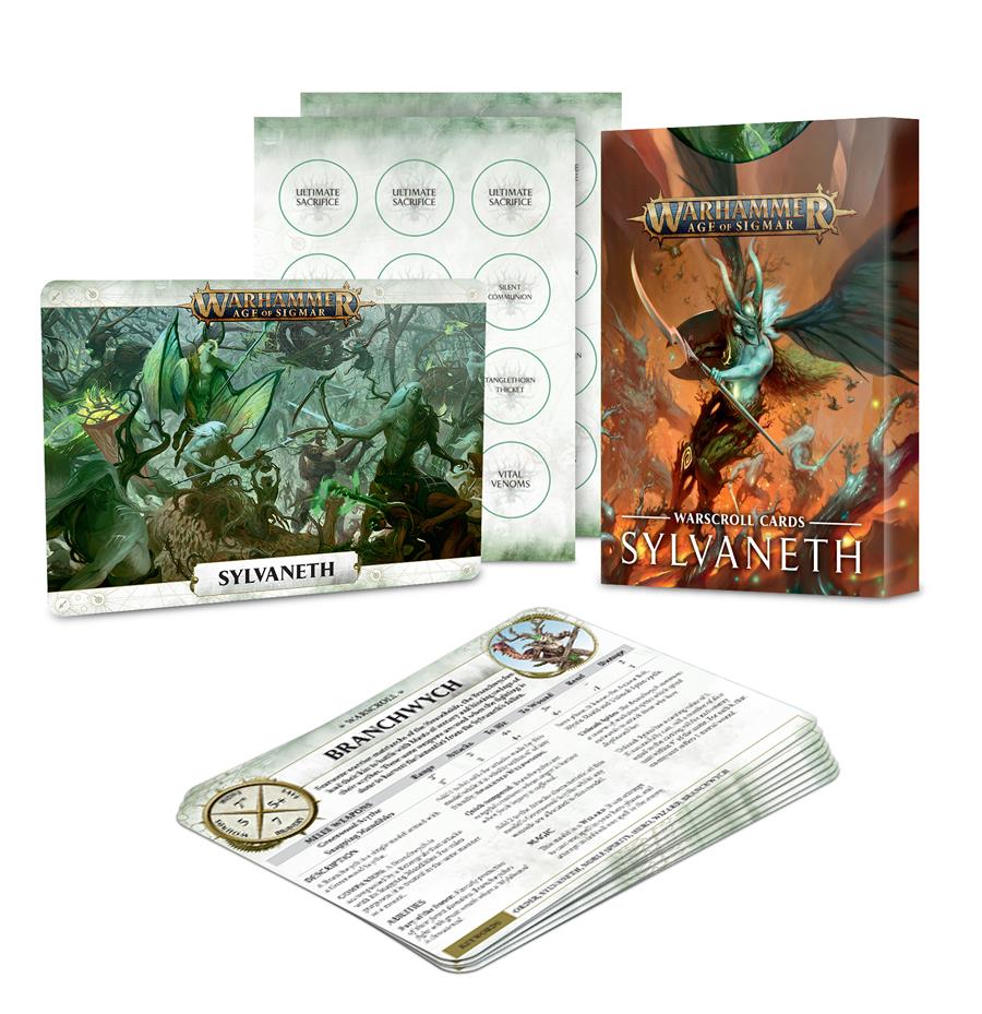 WARSCROLL CARDS: SYLVANETH (ENGLISH) | 5011921119059 | GAMES WORKSHOP