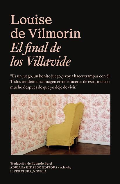 El final de los Villavide | 9788419208156 | LOUISE DE VILMORIN