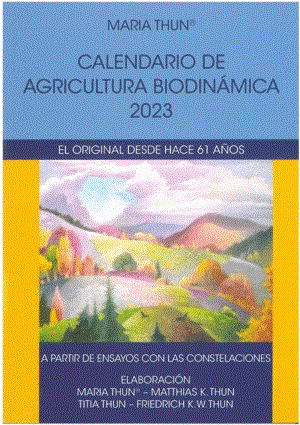 CALENDARIO DE AGRICULTURA BIODINAMICA 2023 | 9788418919107 | MARIA THUR