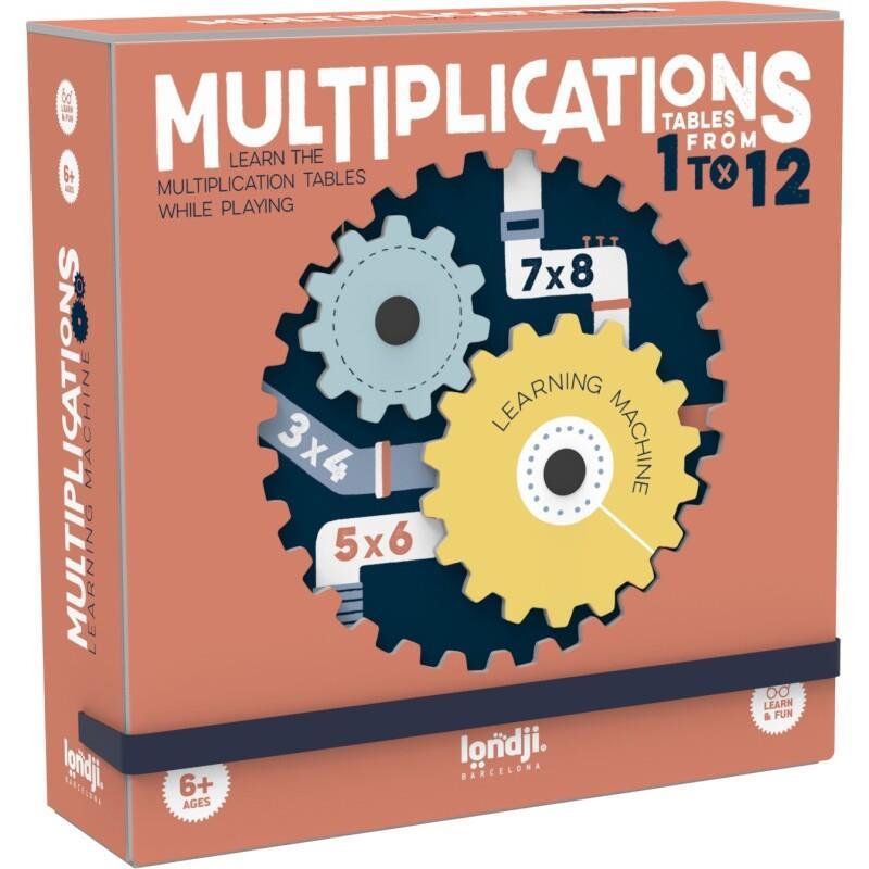MULTIPLICATIONS TABLES FROM 1 TO 12 | 8436580424578 | LONDJI