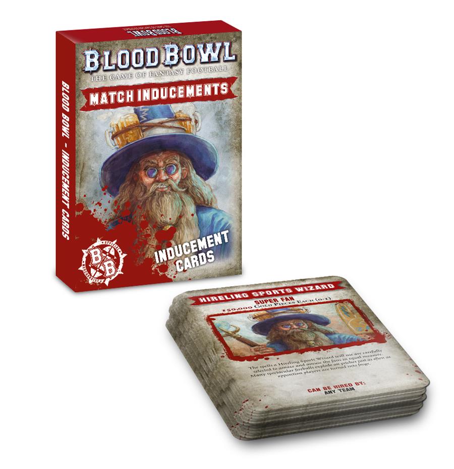 BLOOD BOWL: INDUCEMENTS CARDS (ENG) | 5011921121748 | GAMES WORKSHOP