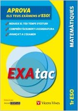 EXATAC 1 ESO MATEMATIQUES | 9788431696504 | AULA D'ESTUDI ASSESSORIA D'ESTUDI S.L.