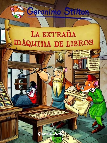 LA EXTRAÑA MAQUINA DE LIBROS | 9788408102403 | GERONIMO STILTON