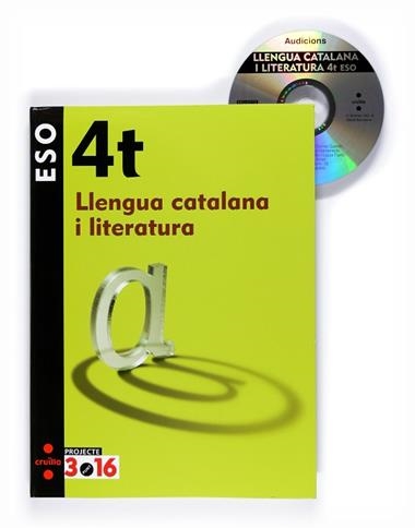 LLENGUA CATALANA 4 ESO 3.16 | 9788466119535 | MARTÍN COMAS, NÚRIA/FARRÓ, LAURA/PRAT, JAUME/FERRAN NEIRA, ALÍCIA