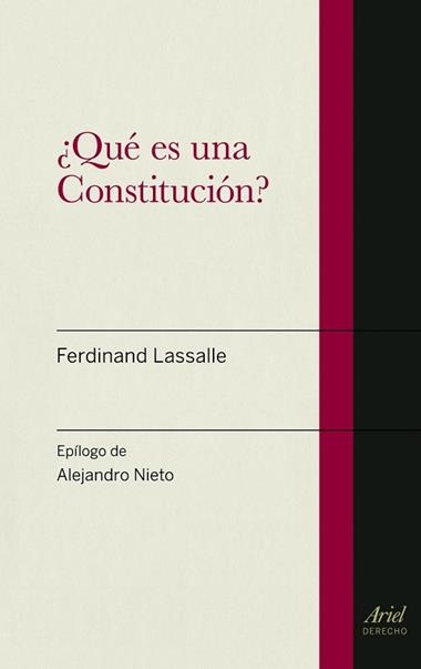 QUE ES UNA CONSTITUCUION? | 9788434470606 | LASSALLE, FERDINAND