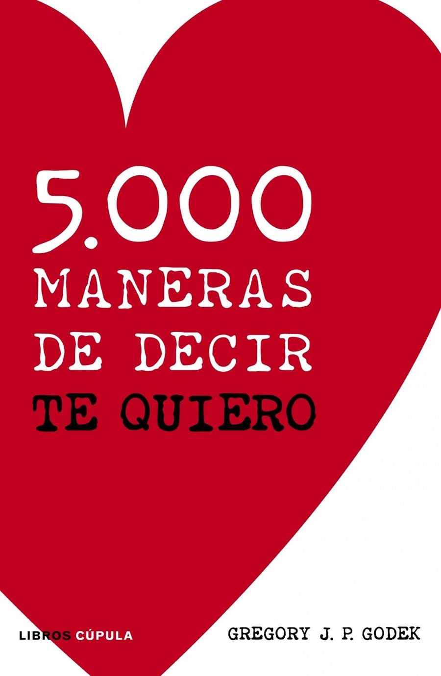 5000 MANERAS DE DECIR TE QUIERO | 9788448069094 | GREGORY J. P. GODEK