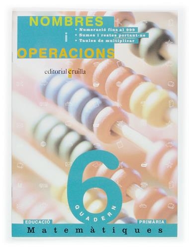 NOMBRES I OPERACIONS 6 | 9788466108638 | SANCHEZ, CARMEN