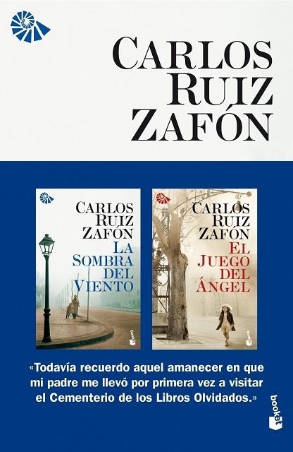 EL SOMBRA DEL VIENTO, LA+JUEGO DEL ANGEL PACK | 9788408006312 | CARLOS RUIZ ZAFON