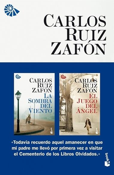 EL SOMBRA DEL VIENTO, LA+JUEGO DEL ANGEL PACK | 9788408006312 | CARLOS RUIZ ZAFON