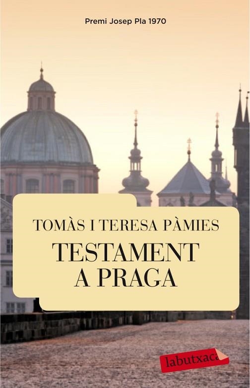 TESTAMENT A PRAGA | 9788499305301 | PAMIES, TOMAS I TERESA