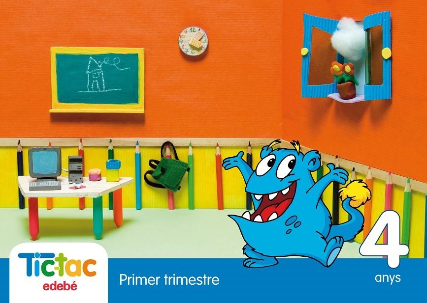 TIC TAC 4 ANYS PRIMER TRIMESTRE | 9788423697335 | EDEBÉ, OBRA COLECTIVA