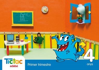 TIC TAC 4 ANYS PRIMER TRIMESTRE | 9788423697335 | EDEBÉ, OBRA COLECTIVA