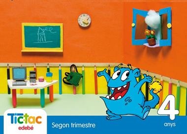 TIC TAC 4 ANYS SEGON TRIMESTRE | 9788423697342 | EDEBÉ, OBRA COLECTIVA