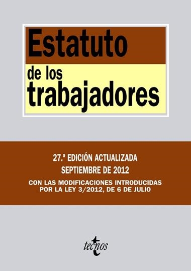 ESTATUTO DE LOS TRABAJADORES | 9788430955794 | VV.AA.