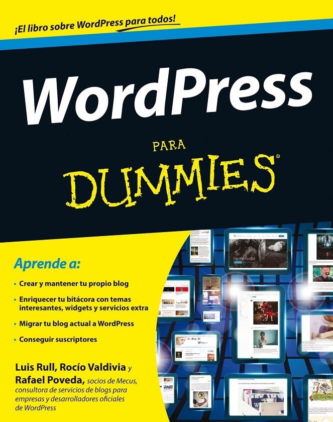 WORDPRESS PARA DUMMIES | 9788432900495 | RULL, LUIS & POVEDA, RAFAEL & VALDIVIA, ROCIO